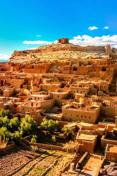 an old pueblo village in the middle of nowhere