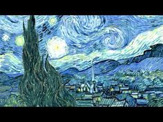 the starry night has been painted by an artist