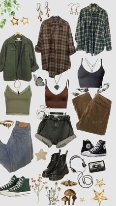 Look Grunge, Mode Hippie, Earthy Outfits, Clothes And Shoes, Swaggy Outfits, Hippie Outfits, 가을 패션, Really Cute Outfits, Casual Style Outfits