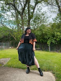 Plus Size Nonbinary Fashion, Plus Size Alternative Fashion, Nonbinary Fashion, Enby Fashion, Plus Size Alternative, Alternative Fashion Outfits, Thrift Store Refashion, Plus Size Summer Outfit, Plus Size Beauty