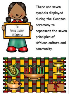 there are seven symbols displayed during the kwana ceremony to represent the seven principals of african culture and community