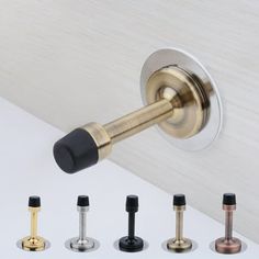 an image of knobs and handles on a door