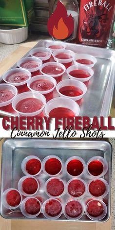 Cherry Fireball Jello Shots Birthday Party Jello Shots, Black And Red Jello Shots, Fire Ball Jello Shots Recipe, Jack And Coke Jello Shots, Cherry Fireball Jello Shots, Cranberry Orange Jello Shots, Red And White Jello Shots, Jack Daniels Jello Shots, Jello Jigglers With Alcohol