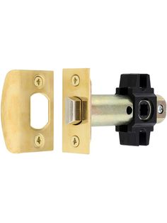 an image of a door handle and latch