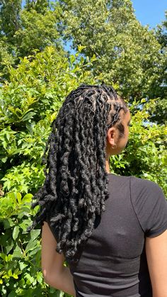 Long Curly Locs, Curly Locs, Natural Locs, Natural Dreads, New Hair Do, Beautiful Dreadlocks, Short Locs Hairstyles, Ethnic Hairstyles