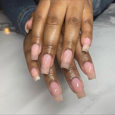 Normal Acrylic Nails, Normal Nails Design, Normal Nails, Natural Looking Acrylic Nails, Girl Hygiene, Acrylics Nails, Pearl Nail Art, Aggie Pride, Overlay Nails