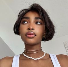 Brown Skin Makeup, Dope Hairstyles, Hair Game, Hair Journey, Short Bob Hairstyles, Hair Inspo