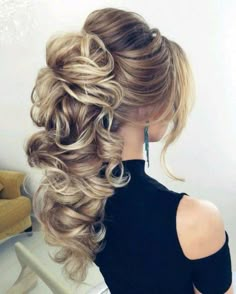 Long Hair Updo, Half Updo, Wedding Hairstyles For Long Hair, Formal Hairstyles, Wedding Hair And Makeup, Gorgeous Hair