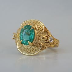 Introducing the "Emerald Scarab Ring" – a captivating blend of ancient Egyptian mystique and timeless elegance. Centered with a lush emerald framed by intricate Islamic patterns inspired by Egypt's architectural wonders, this ring evokes the opulence of ancient Egypt. Flanked by scarabs symbolizing rebirth, each holds a radiant diamond, echoing the sun's eternal sparkle on the Nile's waters. All orders come in our Tippy Taste ring box. This ring is handmade and designed in NYC. 14K or 18K solid Ancient Egyptian Rings, Scarab Aesthetic, Scarab Ring, Egyptian Ring, Hot Accessories, 3mm Ring, Egypt Jewelry, Ancient Egyptian Jewelry, Architectural Jewelry