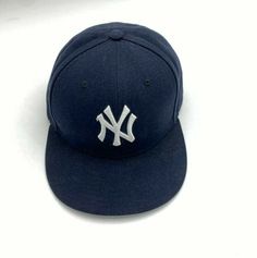 Condition: Used: Seller Notes: Pre owned used cap in good condition, no major damage has basic wear and tear as used previously. See pictures for clarity. It Measures approximately Size 7 1/8, 56.8cm Brand: New Era Gender: Unisex Adult Color: Blue Size: 7 1/8 Team: New York Yankees Country/Region of Manufacture: China Product: Cap, Hat Material: 100% Polyester Hiking Bags, Nba Jacket, Rare Clothing, Yankees Cap, Yankees Hat, Wise Girl, Rare Sneakers, Army Cap, Army Pants