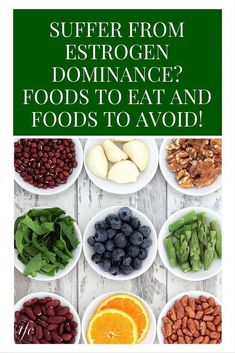 Estrogen dominance: Check out this handy list of foods to eat and avoid to help balance your hormones to achieve optimal health. Estrogen Dominance Diet, Estrogen Foods, Estrogen Rich Foods, Cooking With Turmeric, Optimal Health