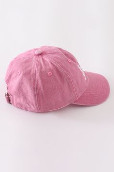 Top off any outfit with this quirky Pink Sister Embroidery Baseball Cap. The perfect accessory for any sister who loves a good pun (or just loves pink). Keep the sun out of your eyes and show off your sisterly pride with this fun and stylish cap. No sister should be without it! HC:21.25 inch Adjustable 100% COTTON For Big Sister 120983 For Little Sister 120984 Cute Baseball Cap With Embroidered Logo And Curved Brim, Pink Dad Hat With Curved Visor For Summer, Pink Curved Visor Dad Hat For Summer, Cute Cotton Baseball Cap With Letter Print, Pink Cotton Hat With Embroidered Logo, Pink Snapback Baseball Cap With Embroidered Logo, Pink Casual Dad Hat With Letter Print, Pink Casual Dad Hat With Curved Brim, Casual Pink Dad Hat With Letter Print