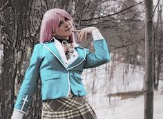 Super Edited, but fun to make! XD   #MokaAkashiya #Moka #RosarioVampire #Cosplay #AnimeGirl Vampire Cosplay, Maybe Someday, Anime, Rosario