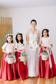 Modern Butterfly Sleeves | Philippines Wedding Blog Wedding Motifs, Simple Wedding Gowns, Girls Attire