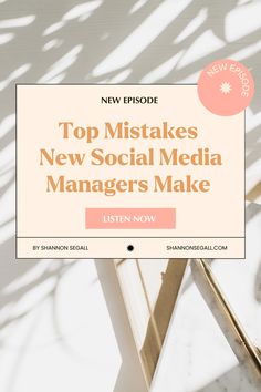 the top 5 new social media managers make