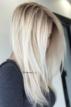 Blonde Wavy Hair, Blond Balayage, Ombre Hair Blonde, Blonde Haircuts, Bright Blonde, Brown Blonde Hair, Ombre Hair Color