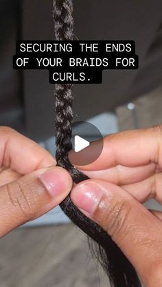 All Things LoveLee on Instagram: "I do this to the ends when i am curling them. If they were going to be straight ends i would braids all the way down and there wouldn't be a need to tie it. there are many methods but this is how i do it. Use tbe longest piece of hair from the middle section. Make sure the piece isn't too thin or it will snap or too thick it will be bulky . you can add extra security by then splitting the strand in 2 and tying or putting a tiny drop of nail glue on the knot, not necessarily but an option. hope this helps someone.  . . . . #blackhair #blacknailtech  #knotlessbraids  #supportblackbusiness  #allthingslovelee #atlantahair #rawhair #rawindianhair #Atlantahair #gwinnetthair #gwinnettbraids #knotlessbraids #butterflylocs #kidsbraids #kidshairstyles #naturalhair # How To Secure Braids, How To Braid With Long Nails, How To Curl End Of Box Braids, How To Tie Off Braids, How To Finish Braid Ends, How To Make Curly Ends On Braids, How To Do Curls At The End Of Braids, How To Knot Ends Of Braids, How To Secure Ends Of Braids