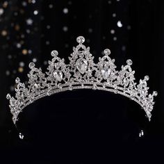 24 Types of wedding tiaras for selection The mysterious and romantic bridal tiara is an indispensable accessory for special occasions such as weddings. The sense of fantasy, timelessness, and ritual that the wedding crown represents means that it never goes out of style. There are 24 gorgeous bridal tiaras to choose from diamond bridal crown to pearl bridal crown. There's always one wedding tiara for you. Choose your proper wedding crown A wedding crown for bride is definitely a statement piece, Small Wedding Tiara, Crown For Wedding, Crown For Bride, Wedding Crown Tiara, Crown Diamond, Wedding Tiaras, Bridal Tiaras, Pearl Bridal, Wedding Tiara