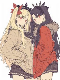 Character Reference Art, Ishtar Ereshkigal, Emiya Shirou, Tohsaka Rin, Kinds Of Art, Reference Art, Fate Anime, Fate Anime Series, Character Study