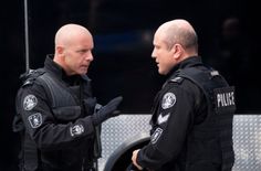 two police officers standing next to each other