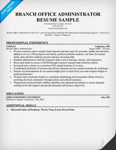 a professional resume for an office assistant is shown in this file, it shows the job description