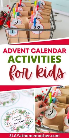 an assortment of activities for kids to do at christmas