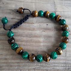 SPECIFICATIONS Material: Stone Item Type: Bracelets Bracelets Type: Strand Bracelets Energy Muse, Prosperity Bracelet, Man Bracelet, Malachite Bracelet, Shamballa Bracelets, Mens Bracelets, Bead Board, Bracelets Diy, Malachite Stone