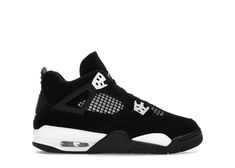 Check out the Jordan 4 Retro White Thunder (GS) available on @StockX Black And White Jordan 4’s, White Thunder Jordan 4, Jordan 4 White Thunder, Jordan 4 Black And White, Packers Wallpaper, Jordans 4s, 4s Jordans, Romeo Shoes, Jordan 4 Outfit