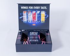 Red Bull New Editions Seeding Kits – Packaging Of The World Influencer Kit Packaging, Seed Kit Packaging, Seed Kit, Wild Cherry, Dining Room Storage, Spot Uv, Press Kit