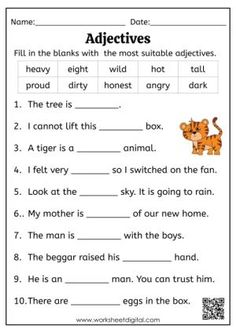 worksheet for reading and writing the words in an animal's habitat with pictures