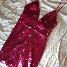 Hot Pink Sequin Mini Dress From South Moon Under, Nwt. Sparkly Mini Dress, Pink Sparkly, Pink Sequin, Sequin Mini, Sequin Mini Dress, Dress 100, Hot Pink, Colorful Dresses, Sequin