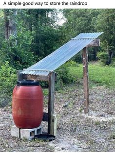 Water Collection System, 2x4 Projects, Water Collection, Rain Barrel, Backyard Diy Projects, Rain Water Collection, Outdoor Diy