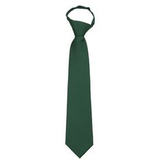 Solid color Men's 19 inch zipper necktie tie in a medium satin microfiber finish that really accentuates color and makes for a very durable tie with a great knot. Measures 19.50 inch Long From top of knot to tip of tie, 3.50 inch Wide. Great for weddings, groups, parties, or individuals. Many matching styles, colors, and sizes available! Many other solid color accessories in different color tones, cuts, and sizes. Size: one size.  Color: Green.  Gender: male.  Age Group: adult. Adjustable Green Ties For Party, Green Standard Tie For Party, Green Standard Tie For Summer, Cheap Green Business Ties, Casual Green Standard Tie, Extra Long, Matches Fashion, Big & Tall, Colour Tone