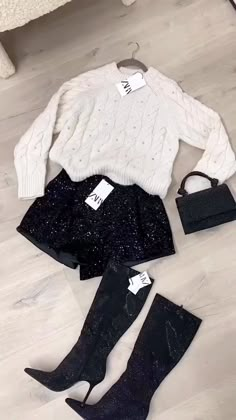 Mango Outfit, Night Out Outfit Clubwear, Winter Party Outfit, Look Zara, Stylish Winter Outfits, Glam Outfit, Zara Outfit