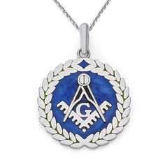 Gifting made simple! This Freemason / Masonic symbol with a crown finish stands out in an imposing presence and will do well to project a perfect statement of adherence to the ideals of the Freemasonry. This piece is available in various gold purities and colors. Product Information Metal Type: 10k or 14k Yellow/Rose/White Gold Weight: 10k - 3.0 g | 14k - 3.1 g Pendant Size: Height - 27.9 mm | Width - 20.1 mm Enamel Color: Blue Chain Information Type: Rolo Chain Weight: 1 g Clasp: Spring Ring SK Masonic Symbol, Masonic Symbols, Rose Gold Pendant, Yellow Gold Pendants, Rolo Chain, Gold Pendant Necklace, Yellow Rose, 10k Gold, Spring Rings