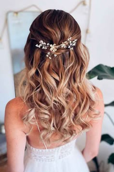 Grad Hairstyles, Semi Formal Hairstyles, Blond Haircut, Easy Formal Hairstyles, Formal Hairstyles For Long Hair, Simple Prom Hair, Side Hairstyles, Flower Girl Hairstyles