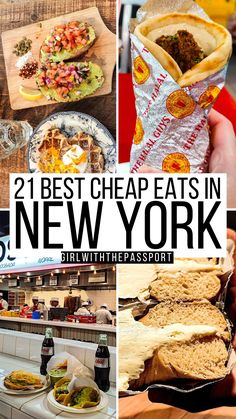 Planning a trip to New York City and looking for cheap eats in NYC? If so then read this NYC travel guide with NYC travel tips. It details all of the best places to eat in NYC, the best food in NYC, and the best restaurants in NYC too. The best part? You don't have to spend a ton of money to eat well in NYC. So, learn how to visit NYC on a budget and how to enjoy the best food in New York City as a backpacker in NYC.