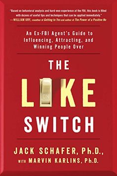 the book cover for the luke switch by jack schafer, ph d and marvin karlins