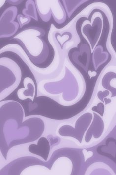 an abstract background with hearts in shades of purple and white