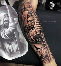 Left Leg Tattoo Men, Above Elbow Tattoo Men, Tattoo Sleeve Animals, Tattoo Sleeves Ideas, Above Elbow Tattoo, India Tattoo, Artemis Tattoo, Archer Tattoo, Outer Forearm Tattoo