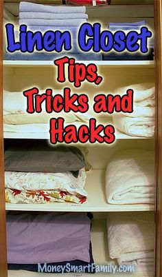 linen closet tips tricks and hacks