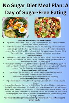 Low Carb No Sugar Meals, No Carb No Sugar Meals, No Sugar Meal Plan, No Sugar Meals, Sugar Free Meal Plan, Heart Healthy Diet Recipes