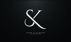 a black and white logo with the letter s in it's center, on a dark background