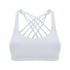 Item Type: Tops and Bras Gender: Women Material: Nylon Sleeve Length: Sleeveless Neckline: O-Neck Package Includes: 1 x Bra Size Info: Size Bust (cm / inch) Length (cm / inch) 4 64 / 25.20 26.5 / 10.43 6 68 / 26.77 27.5 / 10.83 8 72 / 28.35 28.5 / 11.22 10 76 / 29.92 29.5 / 11.61 12 80 / 31.50 30.5 / 12.01 White Sports Bra, Strappy Sports Bras, Back Women, Collar Designs, Blue Band, Running Workouts, Sport Bra, Bra Women, Bra Sizes