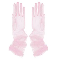 Party Gloves, Pink Gloves