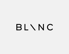 the word blnnc written in black on a white background