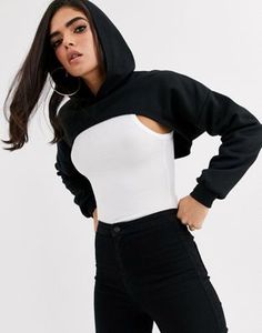 Super Cropped Hoodie Outfit, Cropped Hoodie Outfit, Super Cropped Hoodie, Super Crop Top, Sports Outfit, Trendy Hoodies, Crop Top Hoodie, Crop Hoodie, Crop Top Outfits