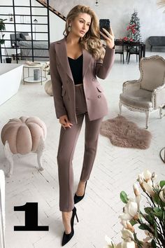 Corporate Attire, Women's Suits, Corporate Outfits, Business Casual Outfits For Work, Classy Work Outfits