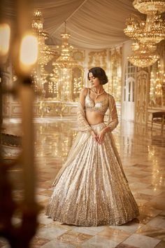 Shop exclusive Seema Gujral collection at VAMA DESIGNS fremont Hub #bayarea #bridalfashion  #bridalwear #receptionlook #engagementbridelook Crystal Lehenga, Sequin Lehenga, Sweetheart Bridal, Crazy Dresses, India Clothes, Organza Shirt, Organza Blouse