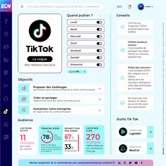 the web page for tiktok, which has been updated to include information about its users